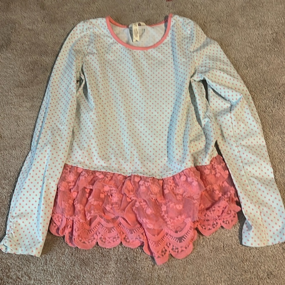 Matilda Jane ruffle shirt